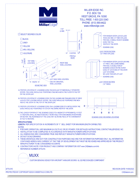 MUXX Custom Sensing Edge