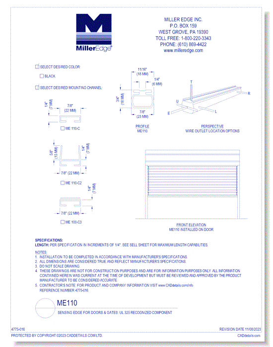 ME110 Sensing Edge