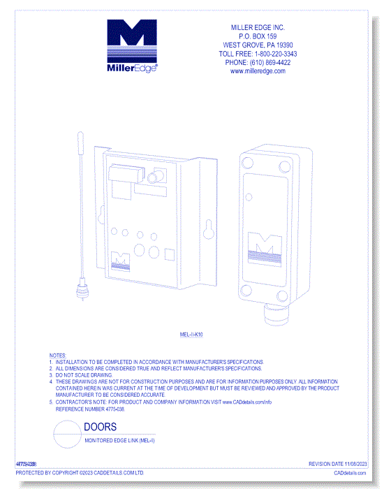 Monitored Edge Link (MEL-II)