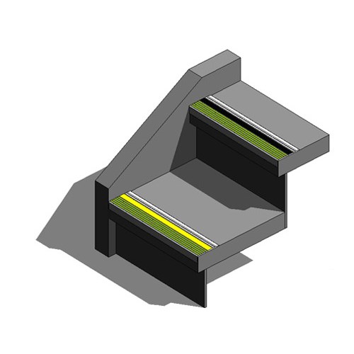 F8-E40 Series Luminous Flat Stair Nosings