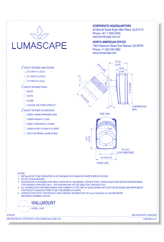 Wallmount Lighting - Model: LS421