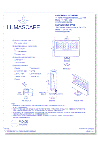 Facade Lighting - Model: LS9120