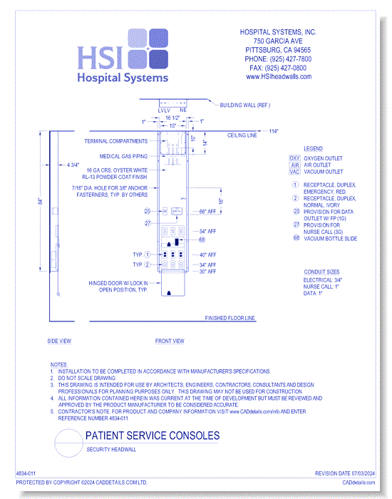 Security Headwall