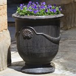 View Pottery Collection: Coquille Anduze Urn