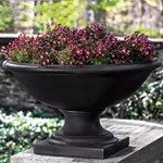 View Cast Stone Collection: Low Savannah Urn
