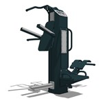 CAD Drawings BIM Models Outdoor-Fit Exercise Systems