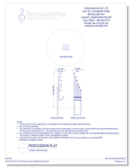 Diatonic Tembos (Aerophones)