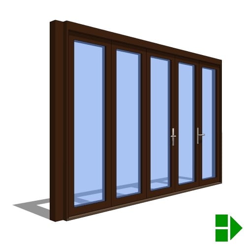 405 Series - Folding Sliding Door Configurable Solution