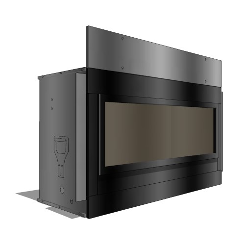 Gas Fireplaces: Model ML47 Timberline/Décor