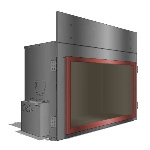 Gas Fireplaces: Model FV42 FullView