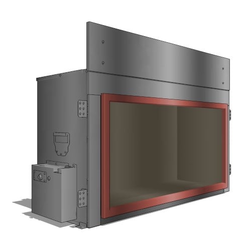 Gas Fireplaces: Model FV48 FullView