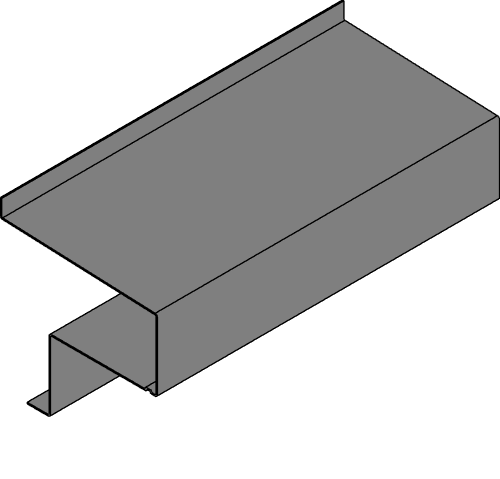 Fiberglass Cornice: CR 161x8, 23 3/16" H x 22" P x 96" L