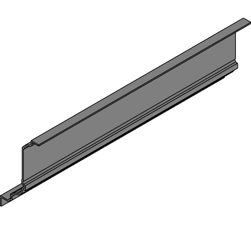 Fiberglass Cornice: CR 187x8, 16-7/16" H x 8-15/16" P x 95-1/2" L