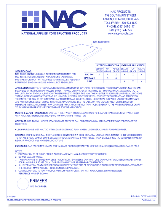 NAC TAC Primer