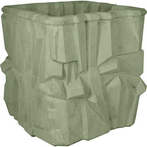 CAD Drawings Jackson Cast Stone 25" Fernand Square Planter