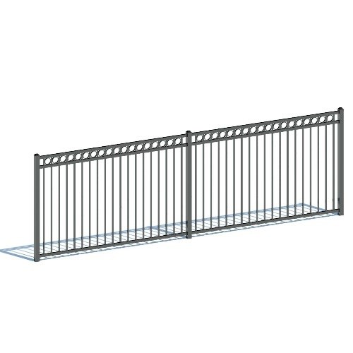 V2 Commercial: Flat Top, 3 Rail, Walk Gate and Double Gate 34-70