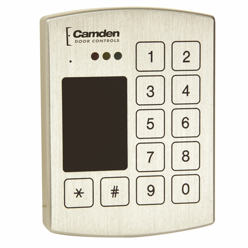 CAD Drawings Camden Door Controls CV-634/626 Series: Piezo System Keypads & Keypad/Readers