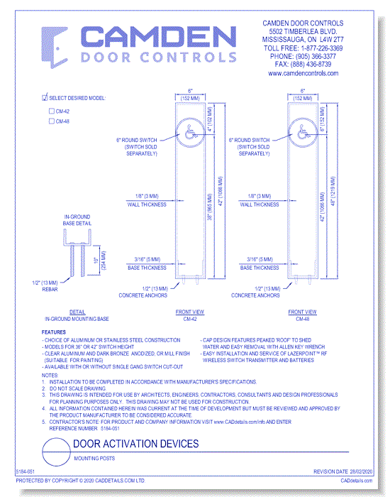 Mounting Posts