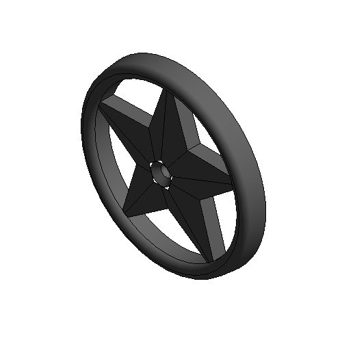 Accents: 2-3/8" Decorative Metal Star - OWT - 56623 (STAR2.375)