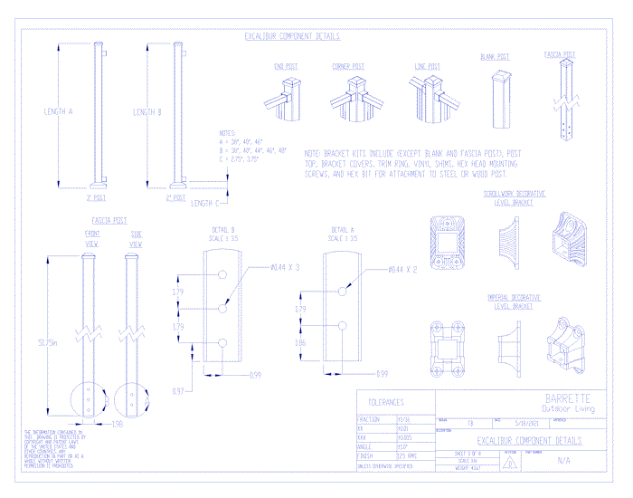 Excalibur®: Component Details (Part 1)