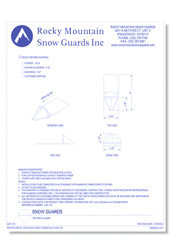 ST6 Snow Guard