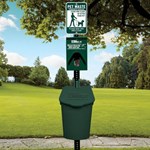 View Metal Combo Pet Waste Station (E50)