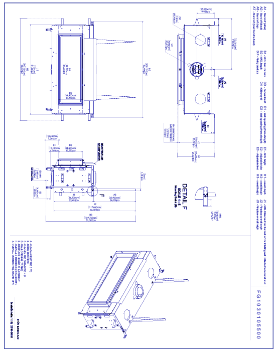 Fireplace: Stûv B-100 (Simple Face)