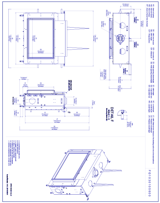 Fireplace: Stûv B-100 H (Simple Face)