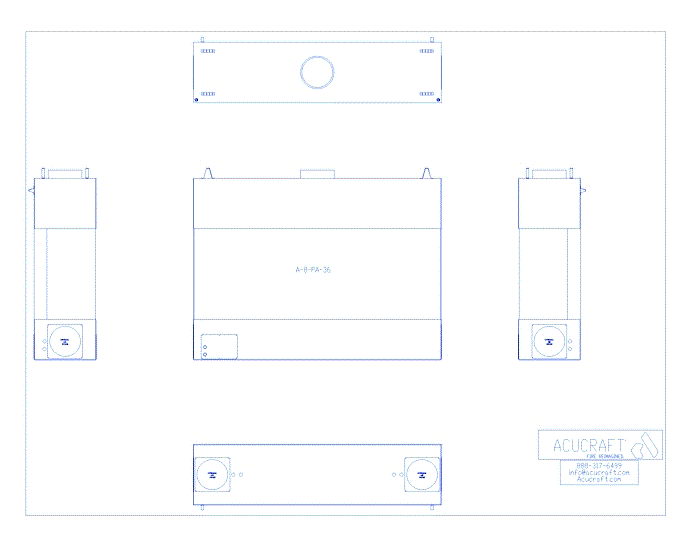 BLAZE Series: Panoramic, 96"W X 36" H (A-8-PA-36)