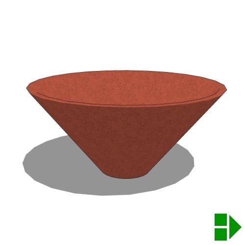 Classic Planters: Classic Conical - 20" D x 14" H