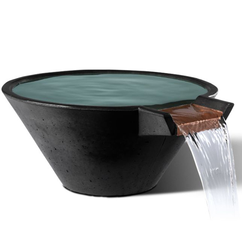 CAD Drawings Slick Rock Conical Cascade Water Bowls