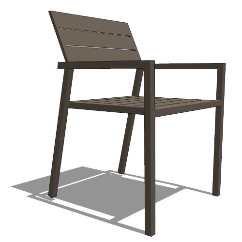 Core All Aluminum Arm Chair (#500)