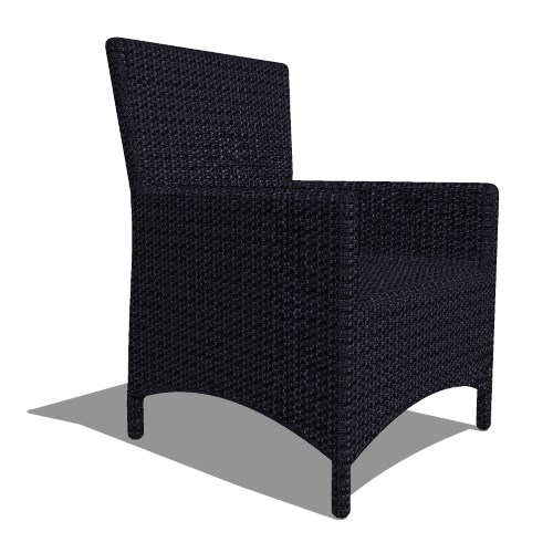 Core Classic Polyrattan Spaghetti Arm Chair (#812)
