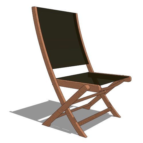 Core Teak with Sling Folding Side Chair (#770 - #772)