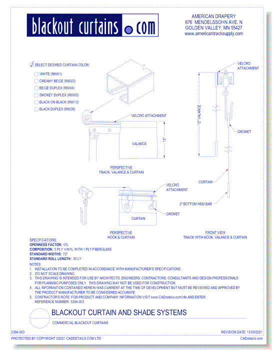 Commercial Blackout Curtains