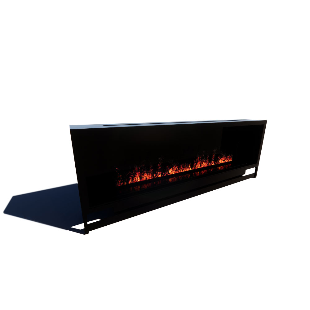 Custom Sizing Single Sided Vapor Fireplace