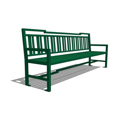 Athenos Series Bench w/ Back