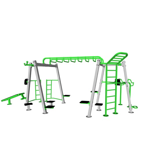 CAD Drawings BIM Models ExoFit Outdoor Fitness ExoFit: ExoCage