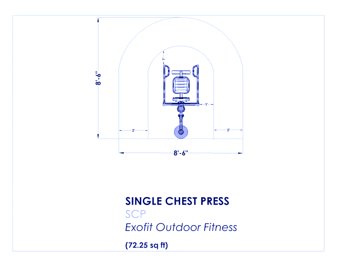 ExoFit: Chest Press Lat Pull Combo