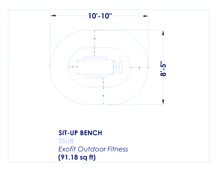 ExoFit: Sit Up Bench