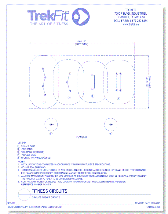 Circuits: TrekFit Circuit 5