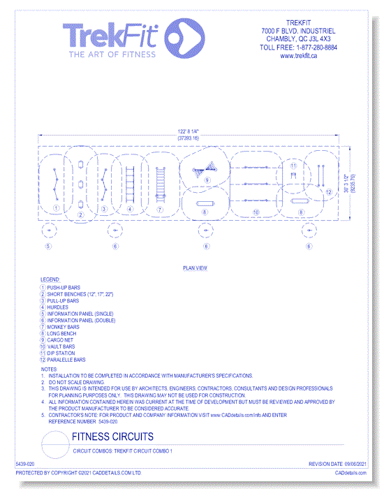 Circuit Combos: TrekFit Circuit Combo 1