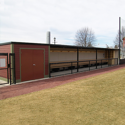 CAD Drawings Sportsfield Specialties, Inc. Enclosed Dugouts
