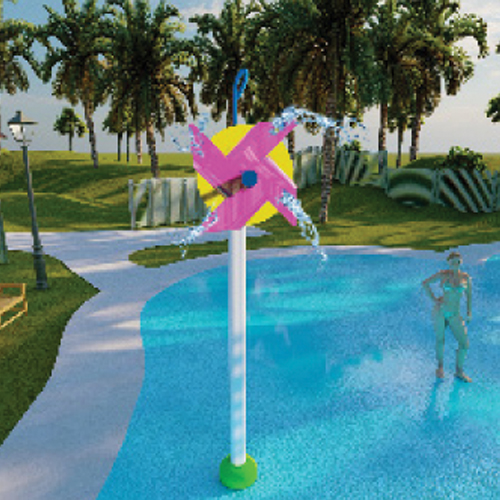 CAD Drawings BIM Models AquaWorx Interactive Water Features: Aqua Windmill