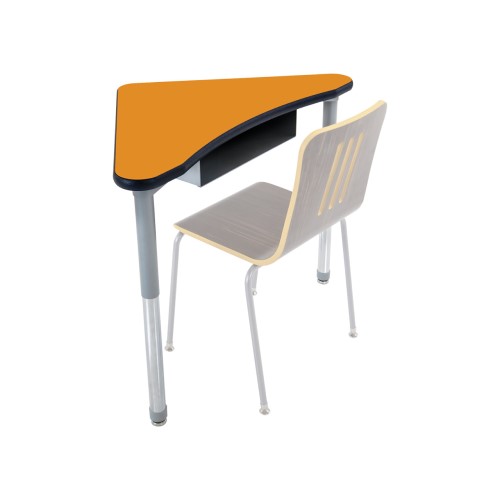 CAD Drawings BIM Models AmTab – Furniture and Signage Student Desks: ArcWingDesk