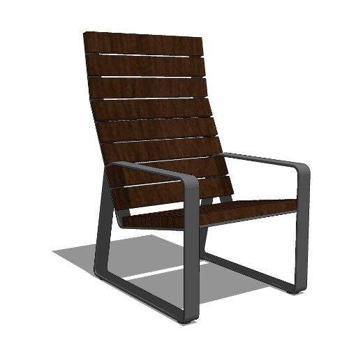 Monoline Lounge Chair