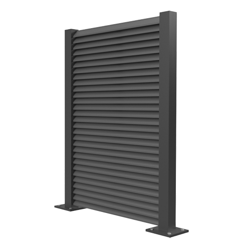 CAD Drawings PalmSHIELD Aria Commercial Horizontal Louvers