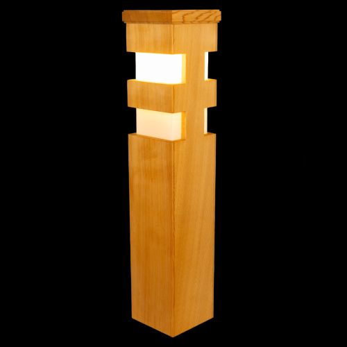 CAD Drawings BIM Models Idaho Wood Lighting Lamp 324