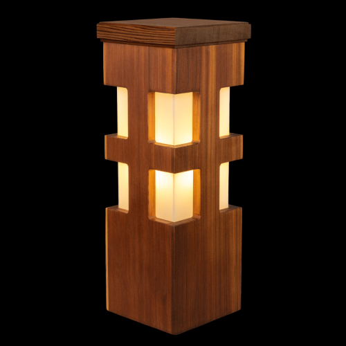 CAD Drawings BIM Models Idaho Wood Lighting Lamp 333