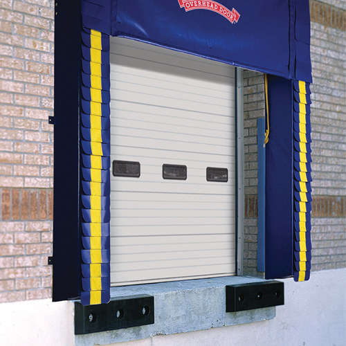 CAD Drawings BIM Models Overhead Door™ Brand Adjustable Curtain Dock Seal LC20R